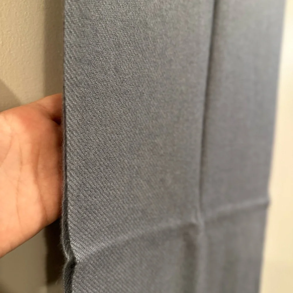 100% Pure 4-Ply Chyangra Pashmina Cashmere Scarf Handmade Nepal COA NWT - GREY